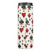 Bouteilles Isothermes Costumes de poker (Dos)