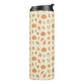 Bouteilles Isothermes Cosy épice Citrouille Automne Motif sans couture (Tourné sur la gauche)
