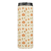 Bouteilles Isothermes Cosy épice Citrouille Automne Motif sans couture (Dos)