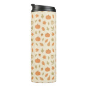 Bouteilles Isothermes Cosy épice Citrouille Automne Motif sans couture (Tourné sur la droite)
