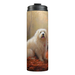 Bouteilles Isothermes Coton De Tulear en automne Leaves automne Inspire