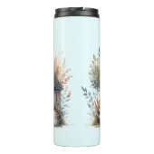 Bouteilles Isothermes Cottage Haven Floral Homes Illustration (Dos)