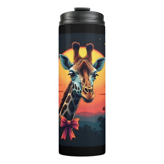 Bouteilles Isothermes Cou de girafe comme un Rollercoaster Run Funny Ret (Devant)