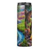 Bouteilles Isothermes Coucher de soleil de la femme amérindienne, Rivers (Dos)