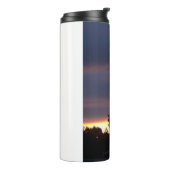 Bouteilles Isothermes coucher de soleil orageux (Tourné sur la gauche)