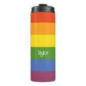 Bouteilles Isothermes Couleur arc-en-ciel LGBT (Devant)