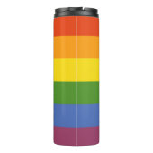 Bouteilles Isothermes Couleur arc-en-ciel LGBT (Dos)