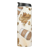 Bouteilles Isothermes Couleur crème thermale Tumbler (Tourné sur la droite)