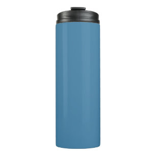 Bouteilles Isothermes Couleur de blanc uni bleu acier