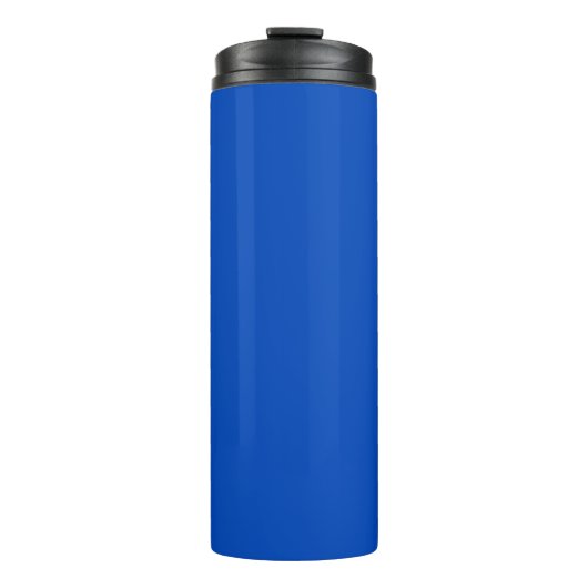 Bouteilles Isothermes Couleur de clé chroma bleu (Devant)