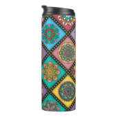 Bouteilles Isothermes Couleur folle de Mandala (Tourné sur la droite)