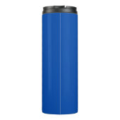Bouteilles Isothermes Couleur solide bleu Cobalt | Classique | Élégant (Dos)