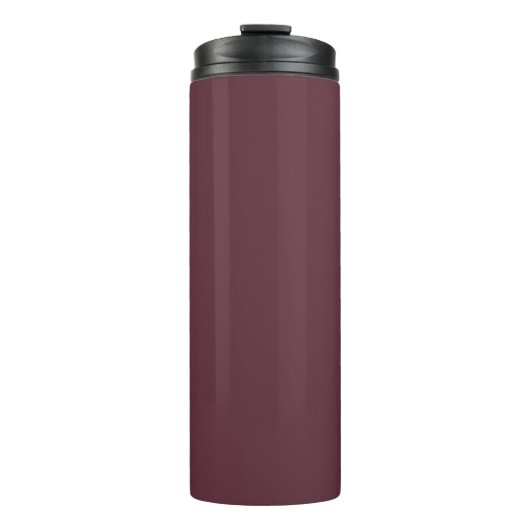 Bouteilles Isothermes Couleur solide bordeaux (Devant)