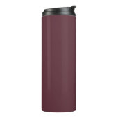 Bouteilles Isothermes Couleur solide bordeaux (Tourné sur la gauche)