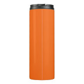 Bouteilles Isothermes Couleur solide de tigre orange (Dos)