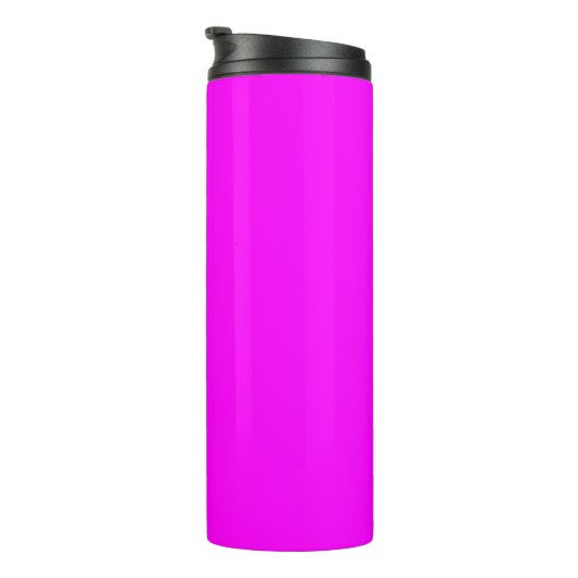 Bouteilles Isothermes Couleur solide Fuchsia | Classic Elegant (Tourné sur la droite)