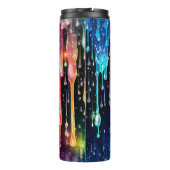 Bouteilles Isothermes Couleurs de goutte -Paruline thermique (Dos)