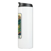 Bouteilles Isothermes Couleurs de Richland Creek Arkansas (Tourné sur la droite)