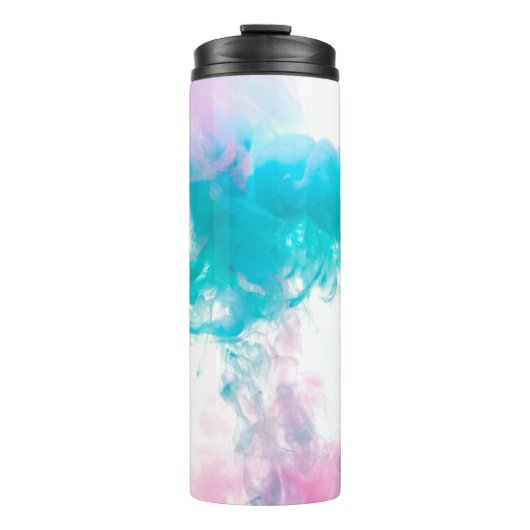 Bouteilles Isothermes Couleurs d'eau Abstraite (Devant)