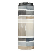 Bouteilles Isothermes Couleurs neutres des bandes d'aquarelle (Dos)