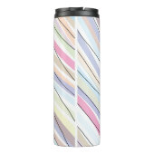 Bouteilles Isothermes Couleurs pastel ondulées (Dos)