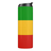 Bouteilles Isothermes COULEURS RASTAFARI + vos idées (Tourné sur la gauche)