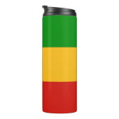 Bouteilles Isothermes COULEURS RASTAFARI + vos idées (Tourné sur la droite)