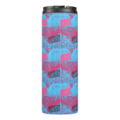 Bouteilles Isothermes Couleurs rétro Love Heart Motif (Dos)