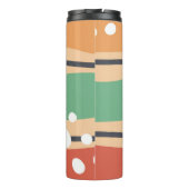 Bouteilles Isothermes Couleurs rétro OEuvre abstraite (Dos)