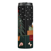 Bouteilles Isothermes Coupe de Noël mignonne (Dos)