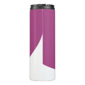 Bouteilles Isothermes Courbe violette et blanc (Dos)
