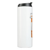 Bouteilles Isothermes Courir Est Ma Drogue (Tourné sur la gauche)