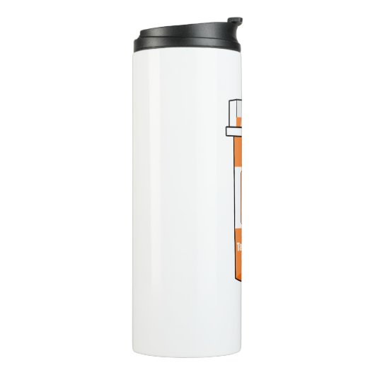 Bouteilles Isothermes Courir Est Ma Drogue (Tourné sur la gauche)