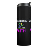 Bouteilles Isothermes Courir sur la foi Christian Runner (Tourné sur la gauche)