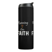 Bouteilles Isothermes Courir sur le coureur de la foi (Tourné sur la gauche)
