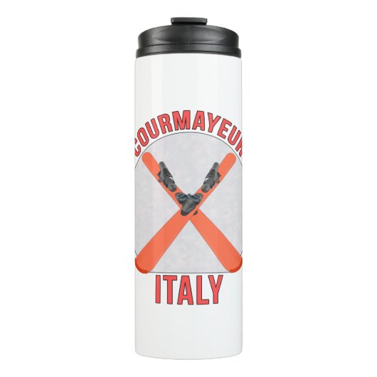 Bouteilles Isothermes Courmayeur, Italie (Devant)