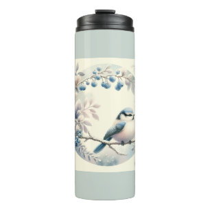 Bouteilles Isothermes Couronne de baies de merlebleu d'hiver