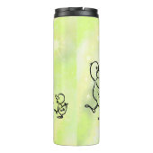 Bouteilles Isothermes course colorée (Dos)