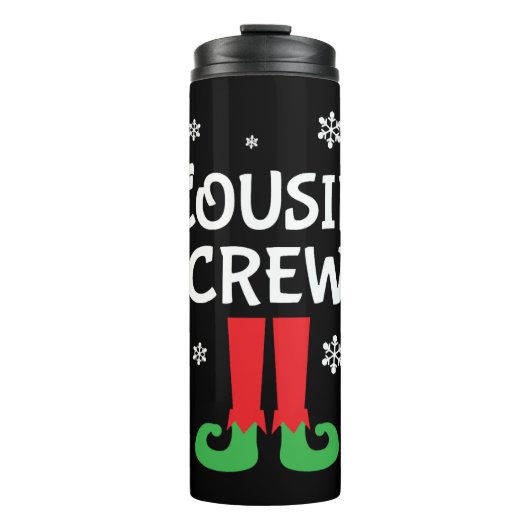 Bouteilles Isothermes Cousin équipage noël dire (Devant)