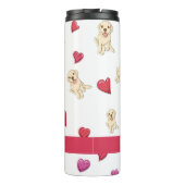 Bouteilles Isothermes Coutume Valentine's Day Labrador Retriever Chien (Dos)