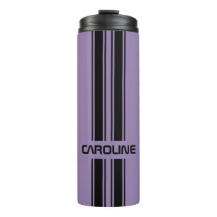 Bouteilles Isothermes Coutume Violet violet noir course automobile Sport