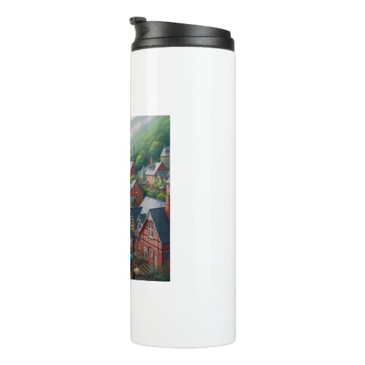 Bouteilles Isothermes Couvercles thermiques (Tourné sur la droite)