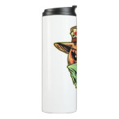 Bouteilles Isothermes cowboy à halloween (Tourné sur la gauche)