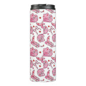 Bouteilles Isothermes Cowgirl Coquette rose (Dos)