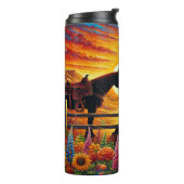 Bouteilles Isothermes Cowgirl Summer - Coucher de soleil, Sass & Charme  (Tourné sur la gauche)