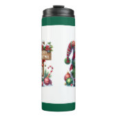 Bouteilles Isothermes Cozy Christmas Gnome Art – Festive Holiday (Devant)