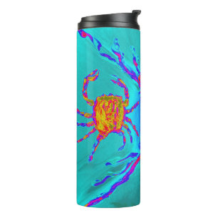 Bouteilles Isothermes Crabe d'animal de mer d'Aqua