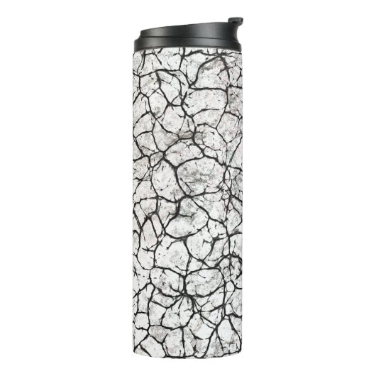 Bouteilles Isothermes Cracked Marble Digital Pattern (Tourné sur la gauche)