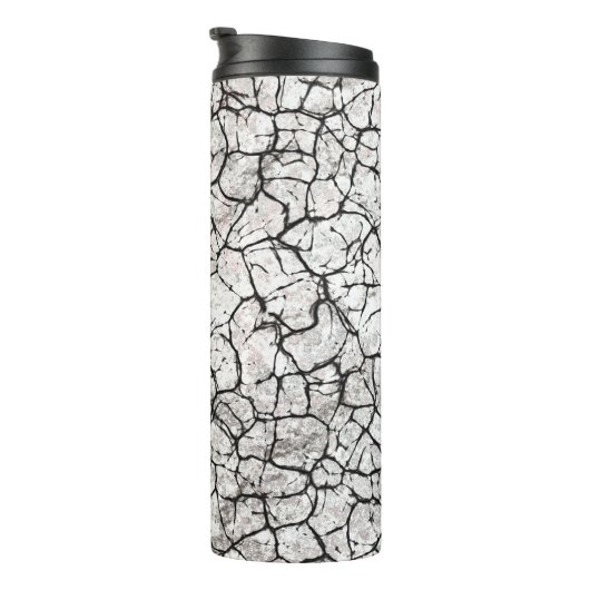 Bouteilles Isothermes Cracked Marble Digital Pattern (Tourné sur la droite)