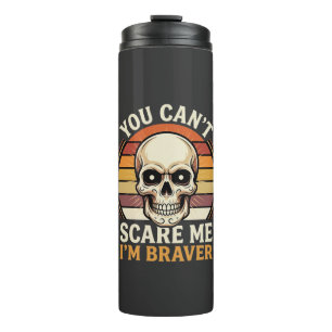 Bouteilles Isothermes Crâne Halloween plus courageux Design d'Horreur Ré